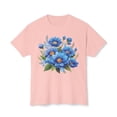 thumbnail image 1 of Floral T-Shirt, Vintage Flowers Tee, Floral Tees, Floral Art Design Shirt, Tee Shirt with Floral Art 17, 1 of 36