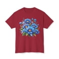 thumbnail image 1 of Floral T-Shirt, Vintage Flowers Tee, Floral Tees, Floral Art Design Shirt, Tee Shirt with Floral Art 17, 1 of 36