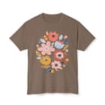 thumbnail image 1 of Floral T-Shirt, Vintage Flowers Tee, Floral Tees, Floral Art Design Shirt, Tee Shirt with Floral Art 23, 1 of 38