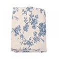 thumbnail image 1 of Floral Table Cloth Retro Cotton Linen Blue Flower Wild Rose Tablecloths, 1 of 8