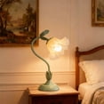 thumbnail image 1 of Floral Table Lamp with Adjustable Gooseneck, 3 Color Temperatures Bedside Lamp, E26 Base for Bedroom, 1 of 11
