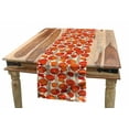 thumbnail image 1 of Floral Table Runner, Art Nouveau Style Poppy Flowers Retro Spring Summer Garden Foliage Petals, Dining Room Kitchen Rectangular Runner, 3 Sizes, by Ambesonne, 1 of 2