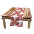 thumbnail image 1 of Floral Table Runner, Diagonal Borders with Flourishing Spring Nature Elements Fresh Garden Feminine Art, Dining Room Kitchen Rectangular Runner, 3 Sizes, by Ambesonne, 1 of 2