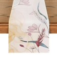 thumbnail image 1 of Floral Table Runner, Modern Simple Tablecloth, Suitable for Kitchen, Dining Room, Living Room, Display Wedding Party Table Setting Decoration, 1 of 5