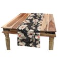thumbnail image 1 of Floral Table Runner, Poppy Flowers Vintage with Abstract Floral Arrangement Nature Blossom, Dining Room Kitchen Rectangular Runner, 3 Sizes, by Ambesonne, 1 of 2