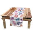 thumbnail image 1 of Floral Table Runner, Rose Petals Romantic Blossoming Nature in Digital Style Pattern Display, Dining Room Kitchen Rectangular Runner, 3 Sizes, by Ambesonne, 1 of 2