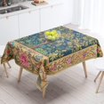 thumbnail image 1 of Floral Tablecloth Original Design Tree Table Cloth for Rectangle Tables Wipeable Polyester Fabric Table Cover Kitchen Dinning Decorations Washable, 60"x120", 1 of 1