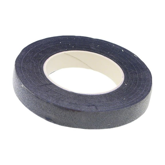 Floral Tape 1/2inch Flower Tape Black Floral Tape for Bouquets Floral Arranging Stem Wrap Craft thin black tape for Bouquet Stem and Flowers Making Craft Projects(Black, 30yards)