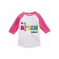 thumbnail image 1 of Floral Tee for 3 Years Old Girls He is Risen Indeed Toddler Raglan Shirt 2T Boys Easter Clothing Christian Gifts, 1 of 4