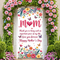 thumbnail image 1 of Floral Theme Mother's Day Garden Banner Butterfly Design Spring Decoration for Mother's Day Celebration Event Gift, 1 of 9