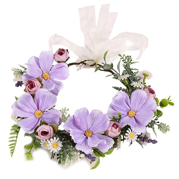 Floral Themed Floral Headpiece Soft Breathable Headband Lightweight Hair For Concerts Weddings Casual Wear