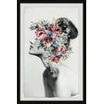 thumbnail image 1 of Floral Thoughts' Framed Painting Art Print -, 1 of 6