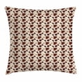 thumbnail image 1 of Floral Throw Pillow Cushion Cover, Hand Drawn Hibiscus Flowers with Earthy Colors Exotic Hawaii Nature Composition, Decorative Square Accent Pillow Case, 20 X 20 Inches, Multicolor, by Ambesonne, 1 of 2