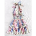 thumbnail image 1 of Floral Tiered Halter Dress, 1 of 1