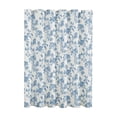 thumbnail image 1 of Floral Toile Shower Curtain, Vintage Cottagecore Shower Curtain with 12 Rustproof Metal Hooks for Bathroom, 70.9x35.4In, 1 of 6