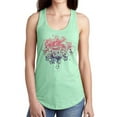 thumbnail image 1 of Floral Trend Design Racerback Tank Women's -Pipeline Designs, 1 of 4