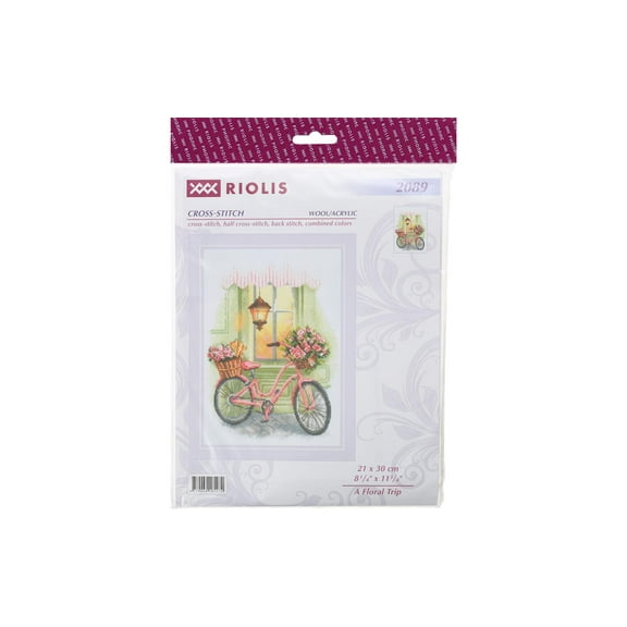 Floral Trip R2089 Counted Cross Stitch Kit