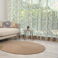 thumbnail image 1 of Floral Tulle Curtains with Rod Pocket, Autumn Field Gardening Bedding Plants Cottage Yard Fall Foliage Hand Drawn Motif, Sheer Drape for Wedding Party 2 Panels, 7 Sizes, Multicolor, by Ambesonne, 1 of 3