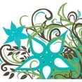 thumbnail image 1 of Floral Twist I Poster Print by  Hakimipour-Ritter (12 x 12), 1 of 2
