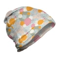 thumbnail image 1 of Floral Unisex Beanie, Pastel Tones Flowers, Hiking Outdoors, Multicolor, by Ambesonne, 1 of 1