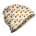 thumbnail image 1 of Floral Unisex Beanie, Trees in Autumn Tones Art, Hiking Outdoors, Charcoal Grey and Orange, by Ambesonne, 1 of 1