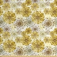 Ambesonne Floral Fabric by the Yard Upholstery, Blossoms Petals and