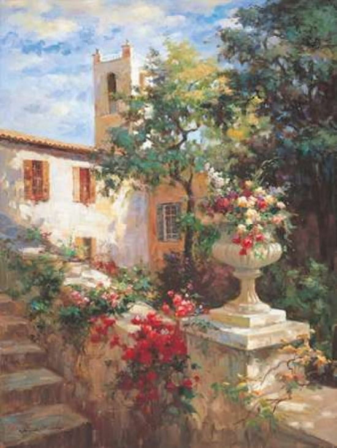 Floral Urn Canvas Art - Vail Oxley (22 x 28)