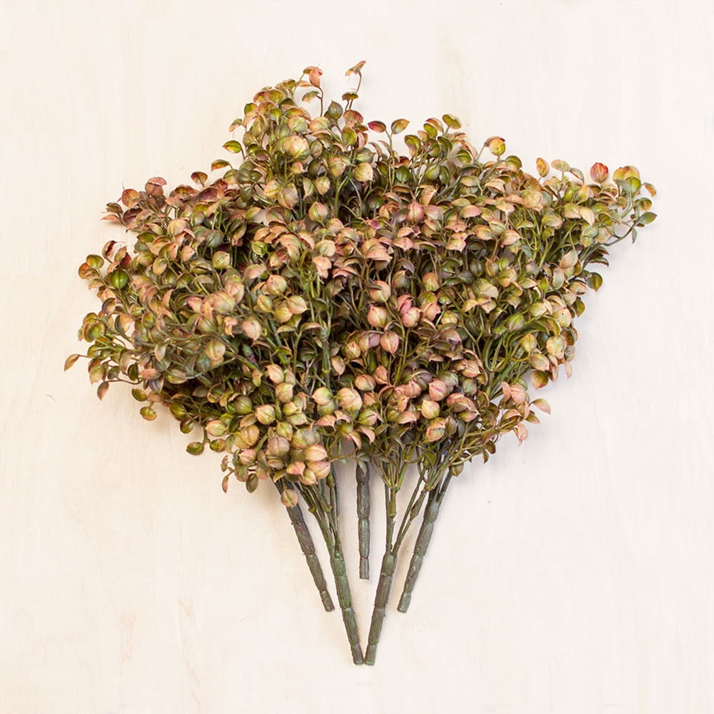 Floral Veronica Sprig Faux Branch Artificial Greenery 12 in Green 18 Pk