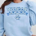 thumbnail image 1 of Floral Vet Tech Sweatshirt, Retro Blue Toile Veterinary Shirt, Animal Lover Gift, Veterinary Technician Crewneck, 1 of 5