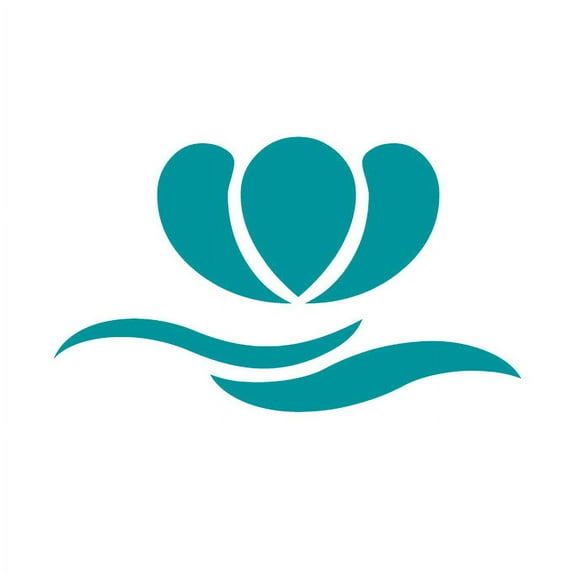 Floral Wall Accents - Large - Teal