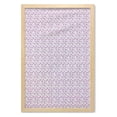 thumbnail image 1 of Floral Wall Art with Frame, Bloomed Pink Magnolia Flowers with Buds on Interconnected Twigs, Printed Fabric Poster for Bathroom Living Room Dorms, 23" x 35", Almond Green Fuchsia, by Ambesonne, 1 of 2