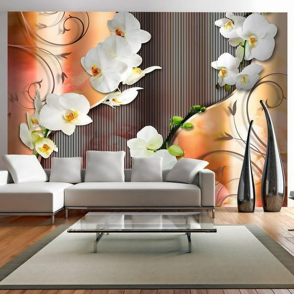 Floral Wall Mural - Orchid