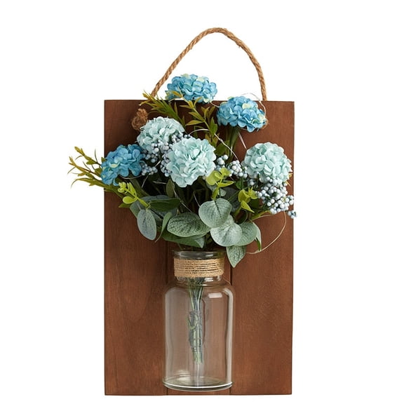 Lighted Flower Wall Sconce - Hydrangea, Sunflower, or White