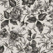Floral Wallpaper Peel And Stick Wallpaper 15.7 X 98.4 Vintage Flower Self-Adhesive Removable Decorative For Bedroom Wall Decor