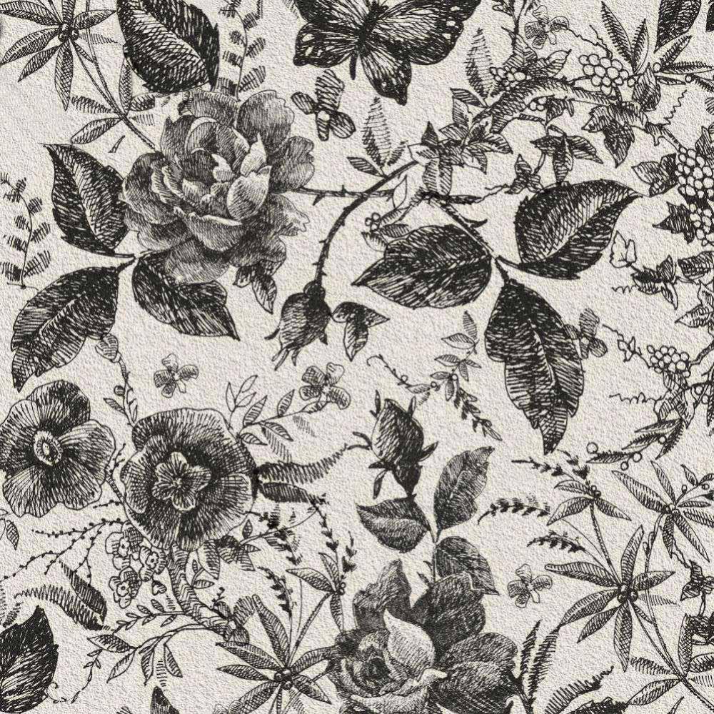 Floral Wallpaper Peel And Stick Wallpaper 15.7 X 98.4 Vintage Flower Self-Adhesive Removable Decorative For Bedroom Wall Decor