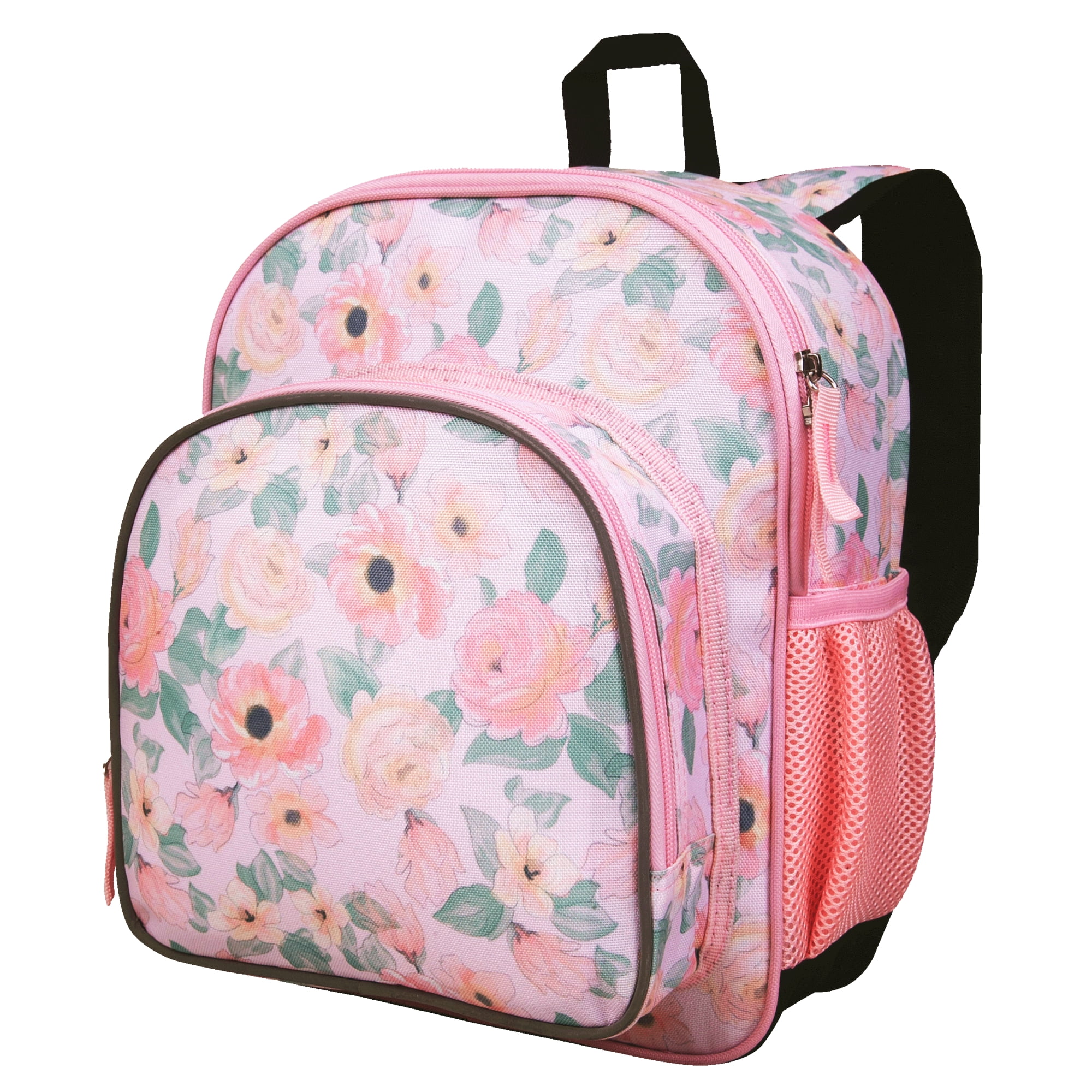 Floral Watercolor 12 Inch Backpack