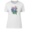 thumbnail image 1 of Floral Watercolor Collage Tee Women's -Image by Shutterstock, 1 of 2
