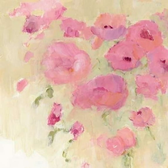 Floral Watercolor Crop Poster Print by Avery Tillmon
