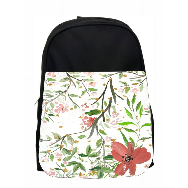 Floral Watercolor Flower Kids Pre School Backpack Walmart