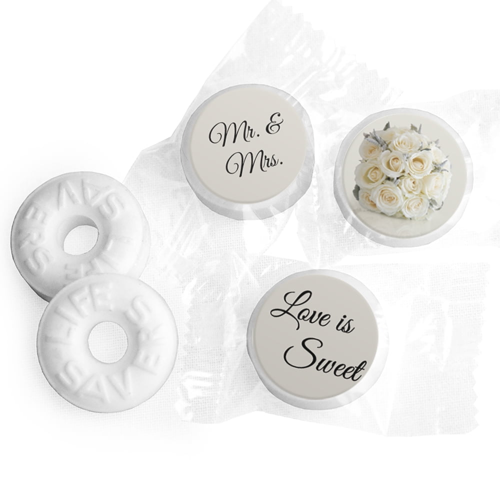 Floral Wedding Favors for Guests Wedding LifeSavers Mints (300 Count) Bridal Shower Favors for Guests Wedding Mints