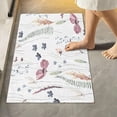 thumbnail image 1 of Floral Wildflowers Bathroom Rug 24"×16",Non-Slip High Absorbent Bath Mat Rug Machine Washable Bahtub Mats Home Decor, 1 of 7