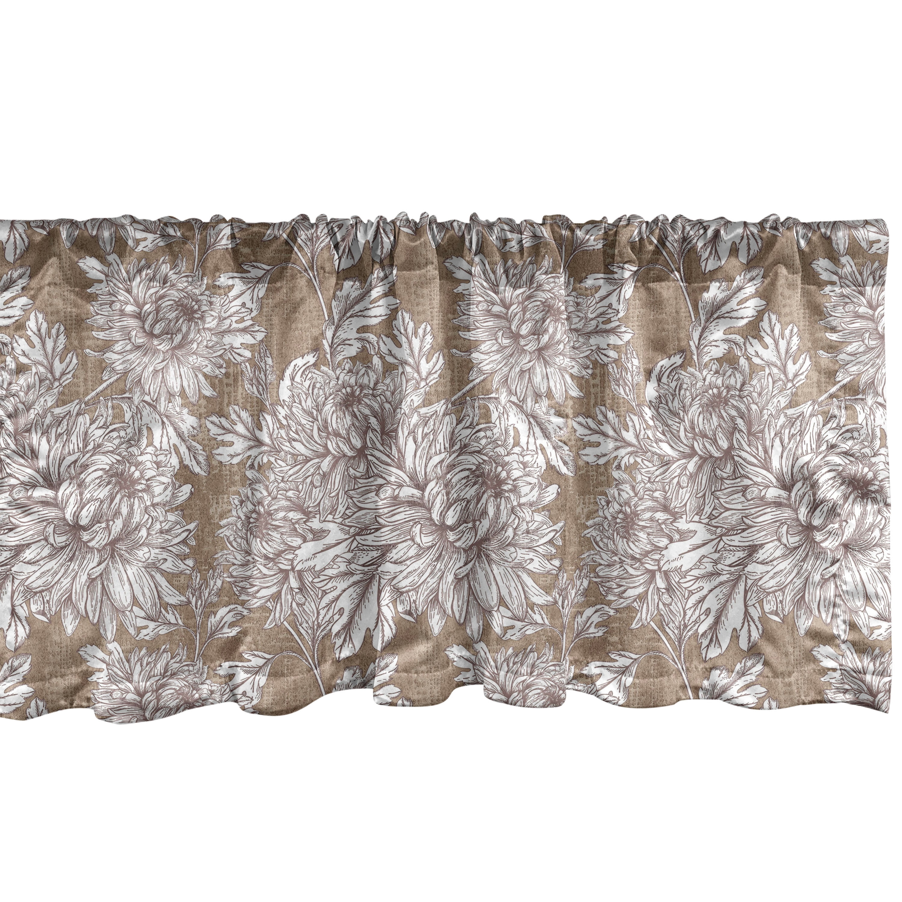 October Bloom WN2807105CL Quilted Valance main image 1