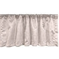 thumbnail image 1 of Floral Window Valance, Garden Art Inspired Rising Leaves With Branch on Blushy Backdrop Lattice Like, Curtain Valance for Kitchen Bedroom with Rod Pocket, 54" X 18", Pale Pink White, by Ambesonne, 1 of 2