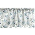 thumbnail image 1 of Ambesonne Floral Valance Pack of 2, Flowers Forget Me Nots Art, 54"X18", Pale Sky Blue Multicolor, 1 of 4