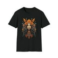 thumbnail image 1 of Floral Woman Unisex T-Shirt Boho Hippie Festival Native American Inspired, 1 of 3