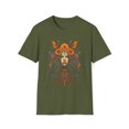 thumbnail image 1 of Floral Woman Unisex T-Shirt Boho Hippie Festival Native American Inspired, 1 of 3