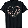 thumbnail image 1 of Floral Women TShirt Vintage Boho Wildflower Botanical Flower T-Shirt, F825 Sweatshirt All Size S-5XL, 1 of 5
