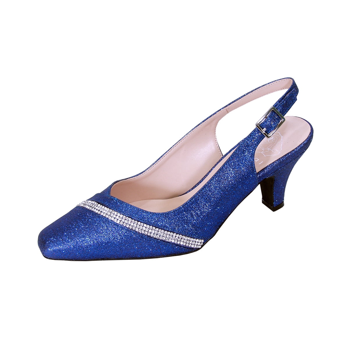 Floral Women s Candice Extra Wide Width Pointed Toe With Crystal