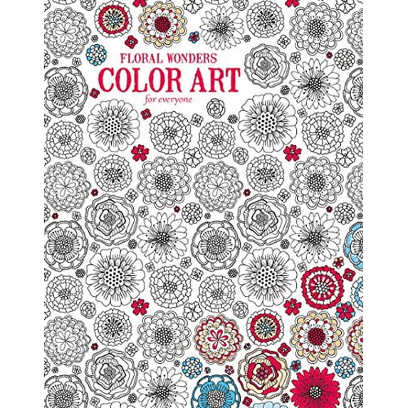 Pre-Owned Floral Wonders Color Art for Everyone (Paperback) 1464750424 9781464750427