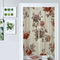 thumbnail image 1 of Floral Wood Background Pattern Design Door Curtain Nordic Living Room DoorCurtain Porch Partition Curtain Kitchen Rative Half Curtain, 1 of 4